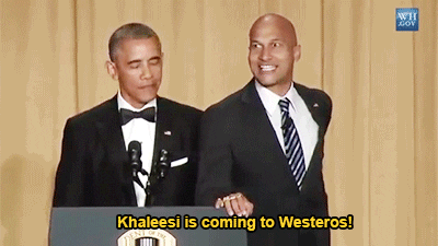 game of thrones obama GIF