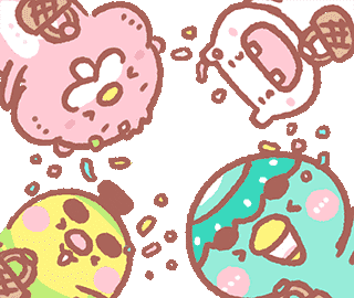 puppy celebrate Sticker by lifezng