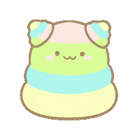 gachyiland spin butt microwave googoo Sticker