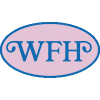 taylordaysocial office wfh work from home home office Sticker