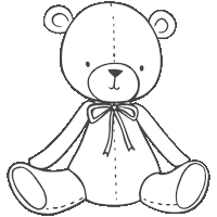 Bear Lukitu Sticker by Evelyn regly