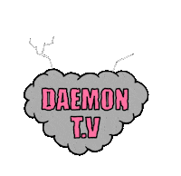 Television Flashing Sticker by Du Blonde