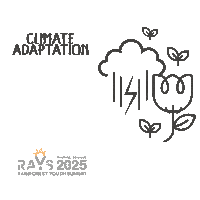 Activism Rays Sticker by RAINFOREST YOUTH SUMMIT