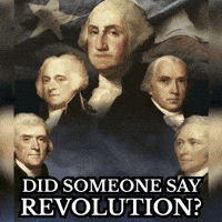 Revolting Founding Father GIF
