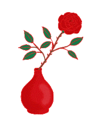 rose dancing Sticker