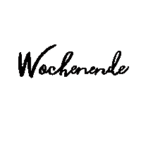 Wochenende Sticker by Nadine Meier