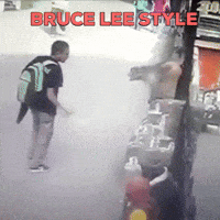 bruce lee fight GIF by Gifs Lab