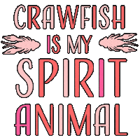 Louisiana Crawfish Sticker by williesbr