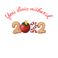 Happy New Year Christmas Sticker by xcross.az