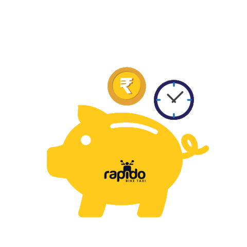 Rapidobiketaxi captain rapido savemoney biketaxi Sticker