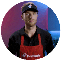 dominos_de pointing finger zeigen dominos Sticker
