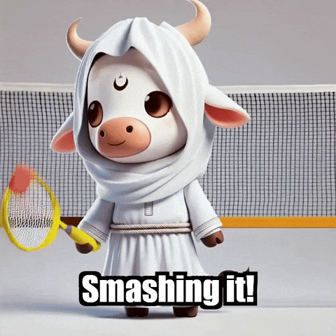 Badminton Smashing It GIF by Sagemoohammad