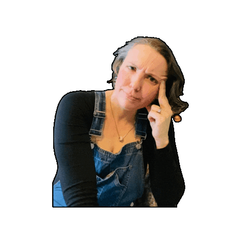 Eft Sticker by Theresa Lear Levine