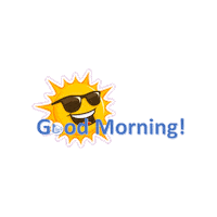 Good Morning Sticker by BDDRC