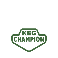 SteelKegAssociation keg champion keg champ steel keg association steel keg Sticker