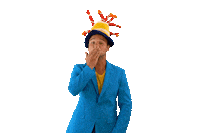 MarcoKraatsEntertainment party singer confetti carnaval Sticker