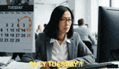 Shocked Office GIF