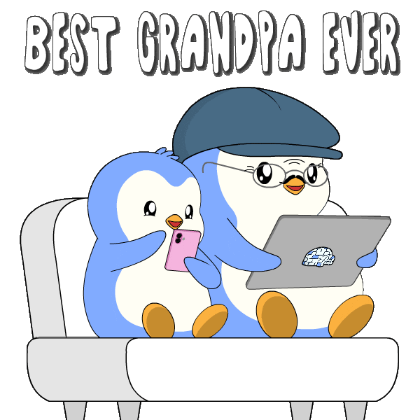 I Miss You Penguin Sticker by Pudgy Penguins