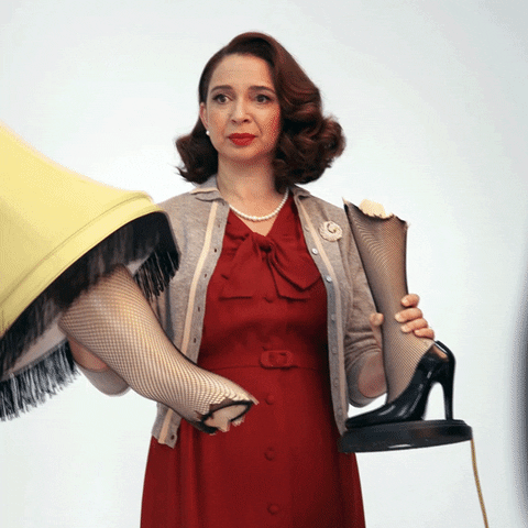 maya rudolph oops GIF by A Christmas Story Live