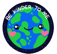 Be Kind Illustration Sticker