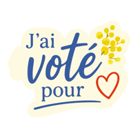 Vote Jai Voté Sticker by bormesmaville