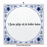 Humor Bier GIF by Tegelspreuken.nl