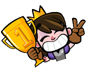 Clash Royale Princess Sticker