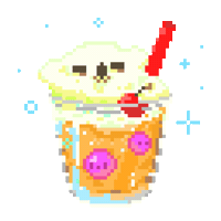 Pixel 8Bit Sticker