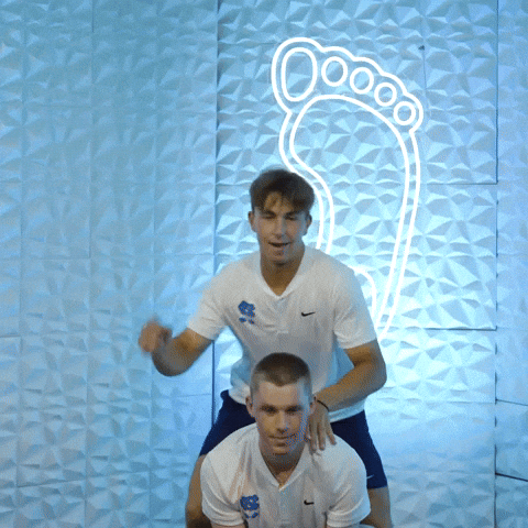 University Of North Carolina Jump GIF by UNC Tar Heels