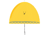 Rain Umbrella Sticker