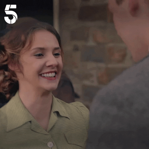 Kiss GIF by Channel5UK