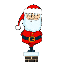 sararuizalejos dancing christmas illustration kawaii Sticker
