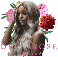 DellaRoseOfficial logo beauty mood flower Sticker