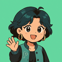 PersonaJourney hello kawaii hi hey GIF