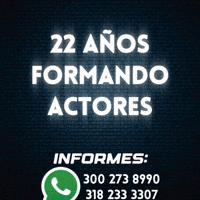 Estudio De Actores GIF by Alejandro Bolivar