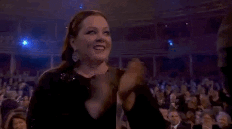 Melissa Mccarthy Applause GIF by BAFTA