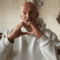 johnfetterman heart hands john fetterman GIF