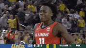 Excited Fired Up GIF by Fighting Illini Athletics
