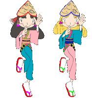 Dance Touhouproject Sticker by Shumai.YOKOHAMA