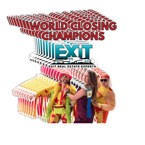 exitrealestateexperts champions closers world champions exit real estate Sticker