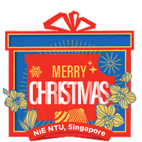 Merry Christmas Sticker by National Institute of Education (NIE) | NTU Singapore
