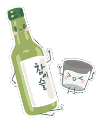 Cheers Soju Sticker
