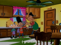 hey arnold nicksplat GIF