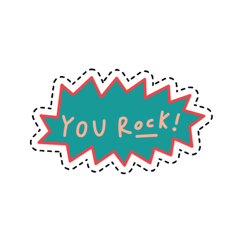 agenceDUNK rock dunk you rock agencedunk Sticker