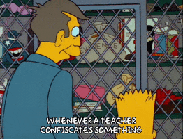 Studying Season 3 GIF by The Simpsons