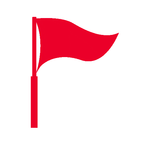 RedDoorTours flag rdt red door tours tour company Sticker