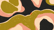 WeronikaMarianna animation loop face flowers GIF