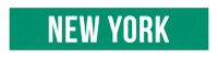 new york signs Sticker by AM by Andre Martin