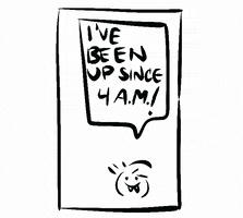 Tired Little Monster GIF by Unpopular Cartoonist