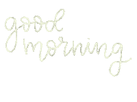 Happy Good Morning Sticker